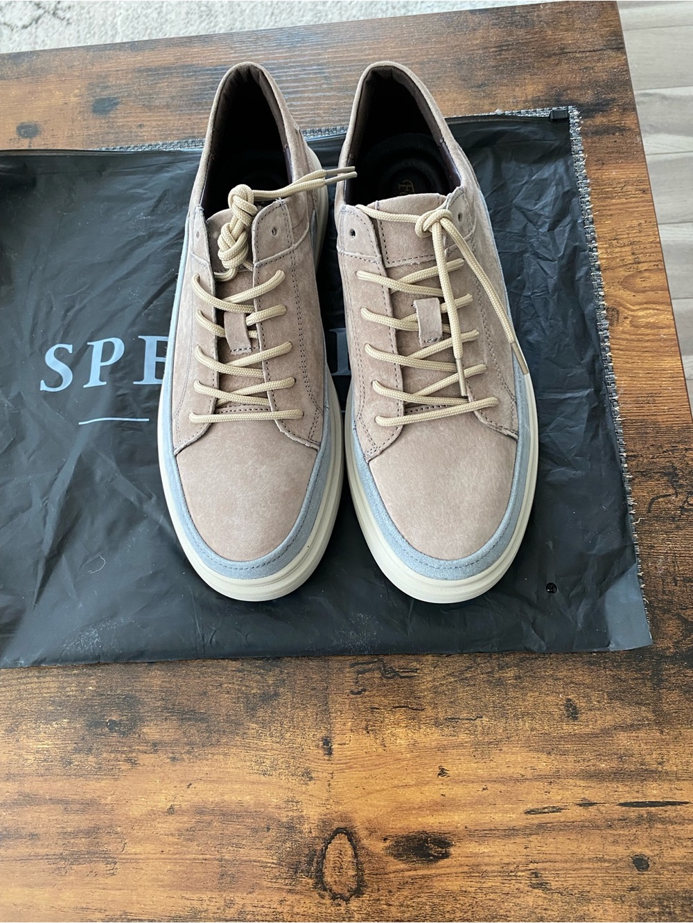 Spencer, Mens Austin suede sneaker, size US 11, EU 45, NWOB, never worn.